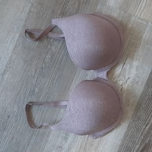 Victorias Secret padded perfect coverage 32 DD soft purple color